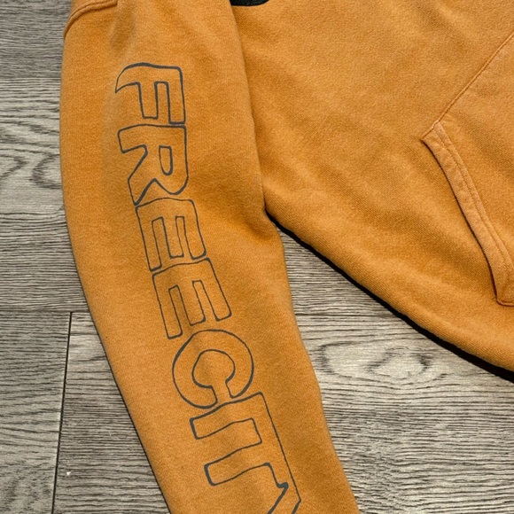 Freecity hoodie - mustard colour - Picture 3 of 4